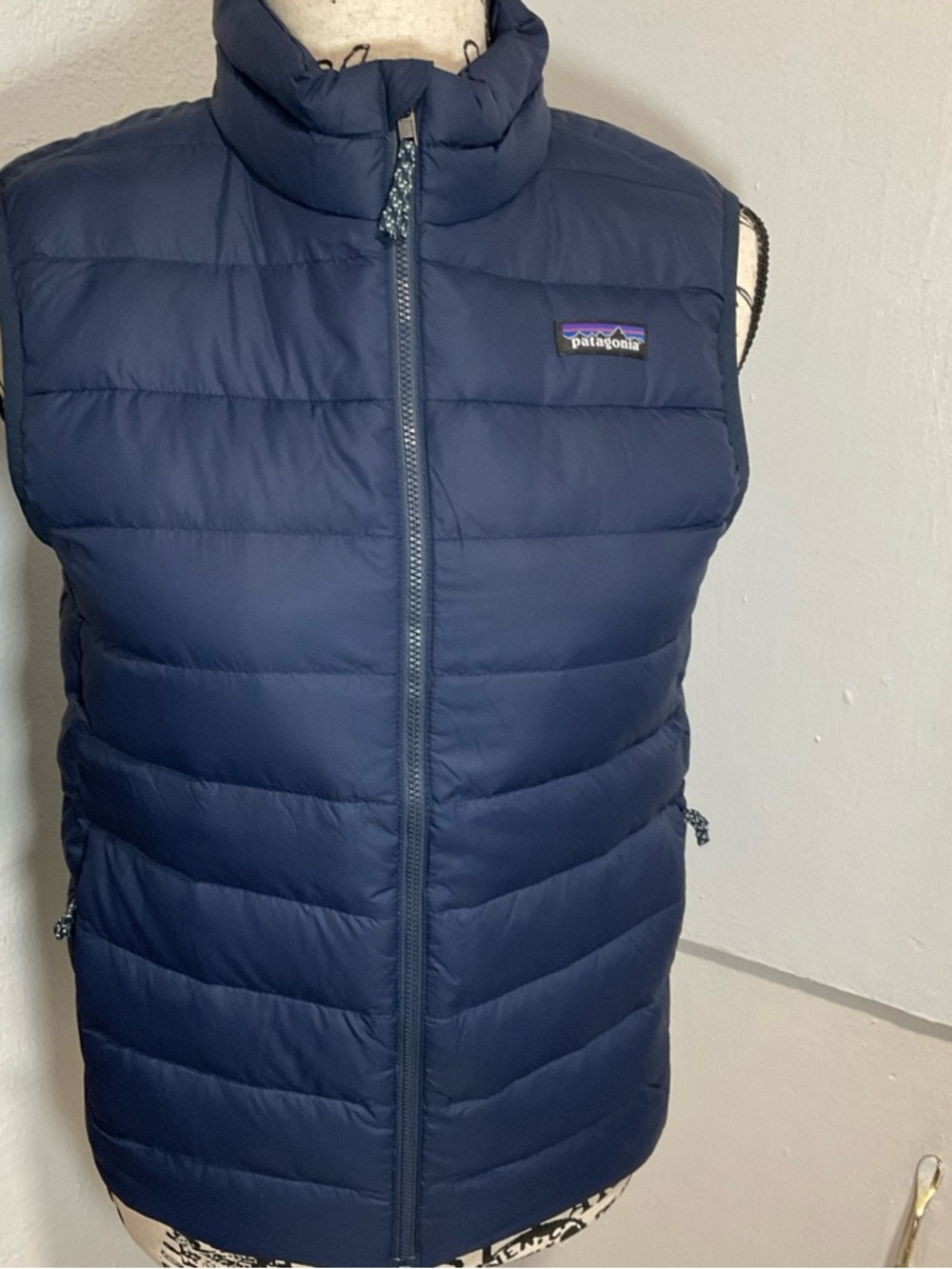 Patagonia Navy Blue Puffer Vest